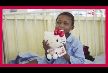 Embedded thumbnail for Hello Kitty visits South Africa to know more about ending TB in children