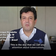 Embedded thumbnail for World TB Day message from Dr. Luiz Henrique Mandetta, Chair of the Stop TB Partnership Board and Minister of Health of Brazil