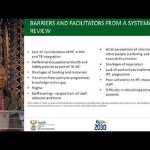Embedded thumbnail for Theoretical part (lectures) - Overcoming barriers and obstacles Lindiwe Mvusi