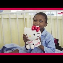 Embedded thumbnail for Hello Kitty visits South Africa to know more about ending TB in children